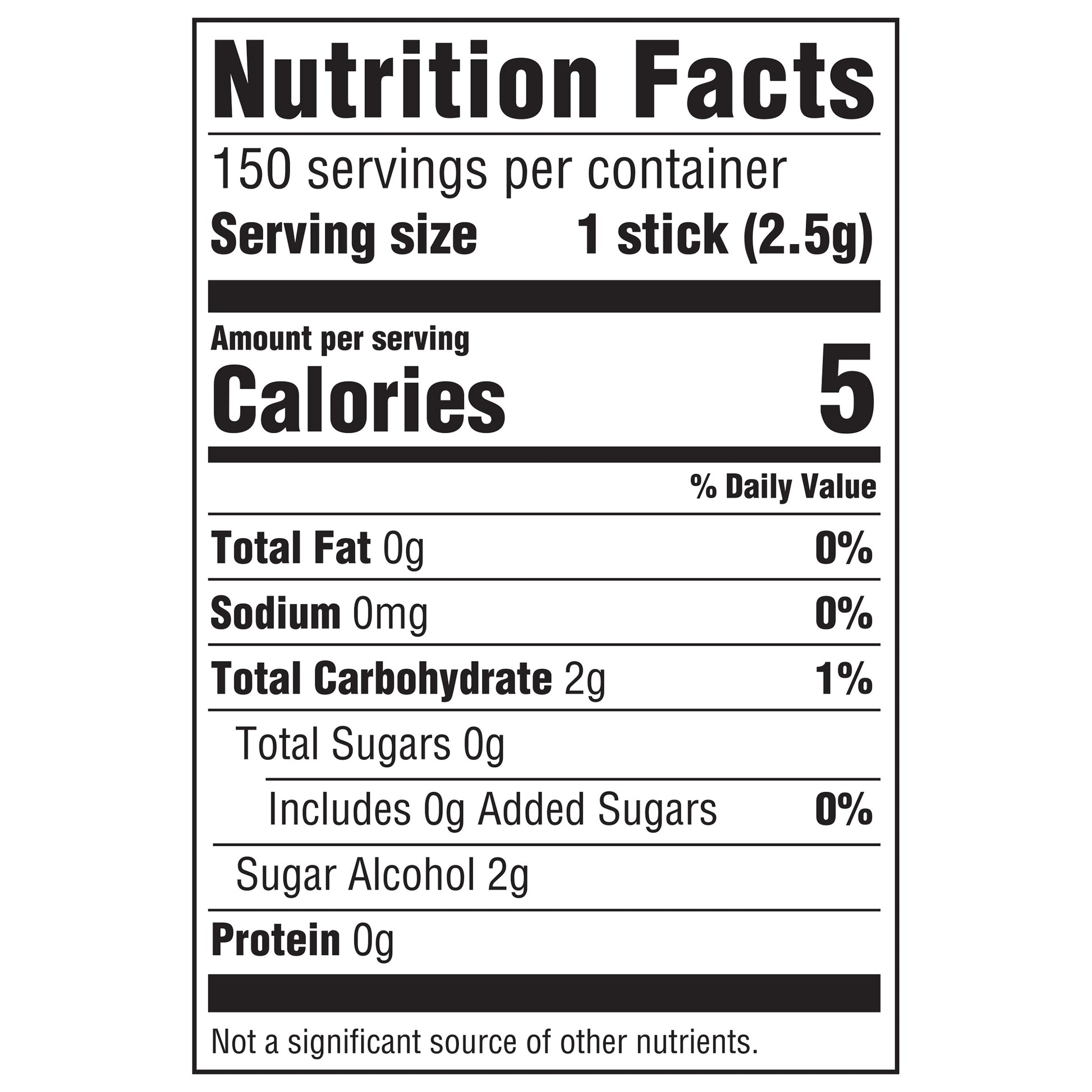 Extra Sugar Free Chewing Gum, Spearmint, Slim Pack, 15 Sticks, 10-Count