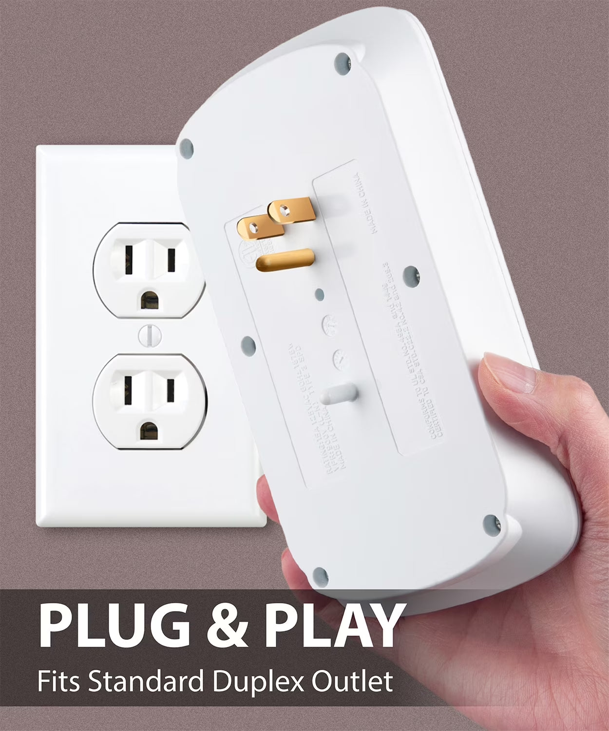 6 Outlet Surge Protector 1200J (2 Pack) with 3.1A Dual USB Ports Charger, Multi Plug Outlet Extender 1875 Watt, 3-Prong Grounded Wall Tap Splitter Adapter