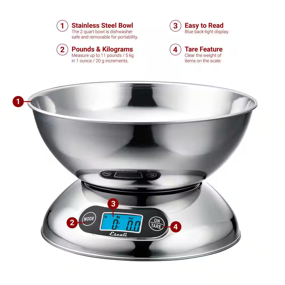 Rondo Stainless Steel Digital Food Scale