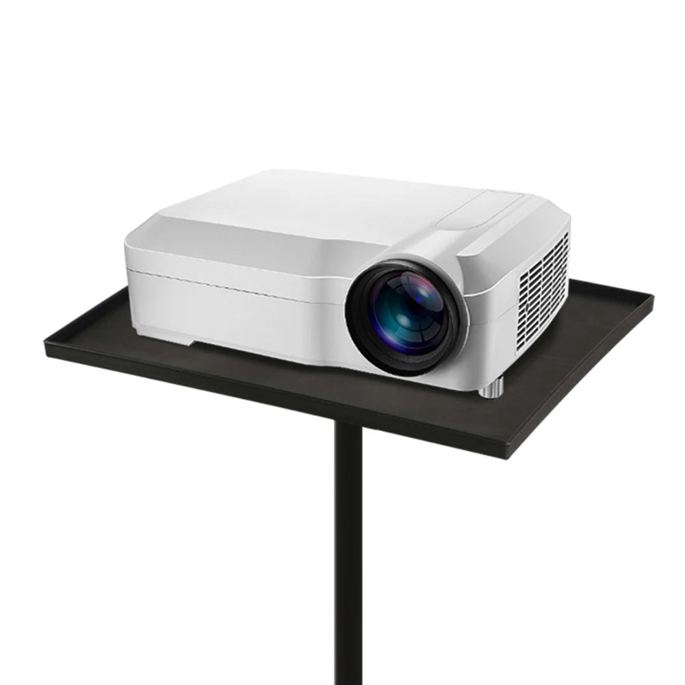 Projectors Tray 1/4In Thread Tripod Tray Universal Laptop Projector Tripod Stand Height Adjustable Floor Projector Stand